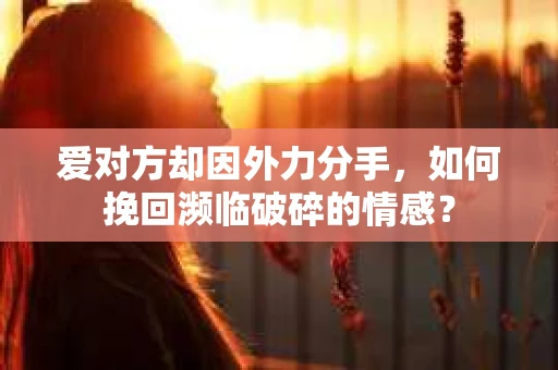 爱对方却因外力分手，如何挽回濒临破碎的情感？