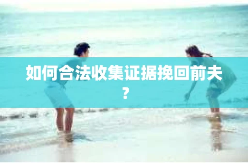 如何合法收集证据挽回前夫？
