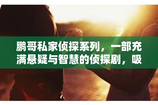 鹏哥私家侦探系列，一部充满悬疑与智慧的侦探剧，吸引了无数观众的眼球。今天，就让我带你走进这个充满神秘色彩的侦探世界，一起在线观看鹏哥私家侦探系列，感受那扣人心弦的故事情节。