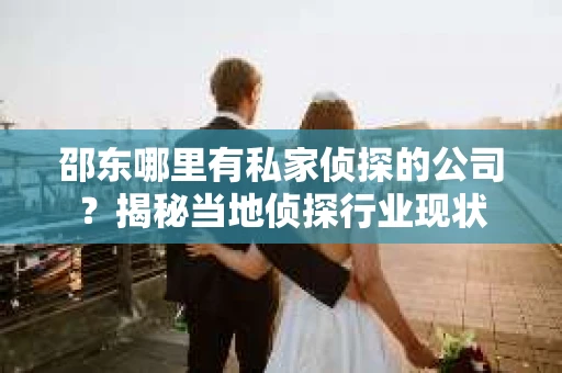邵东哪里有私家侦探的公司？揭秘当地侦探行业现状