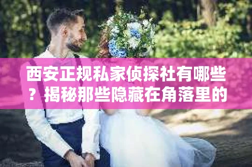 西安正规私家侦探社有哪些？揭秘那些隐藏在角落里的神秘力量