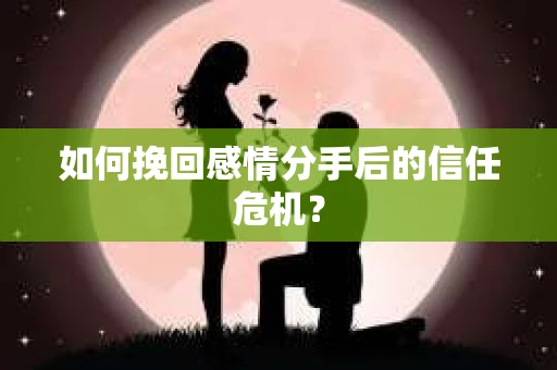 如何挽回感情分手后的信任危机？