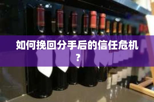 如何挽回分手后的信任危机？