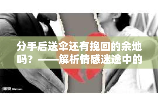 分手后送伞还有挽回的余地吗？——解析情感迷途中的决策