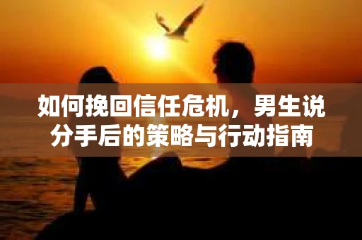 如何挽回信任危机，男生说分手后的策略与行动指南