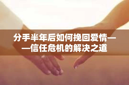 分手半年后如何挽回爱情——信任危机的解决之道